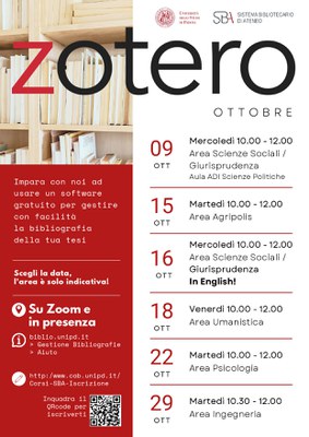 Zotero ottobre 2024