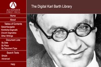 La risorsa in evidenza: The digital Karl Barth Library